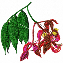 Flowers Embroidery Design 3